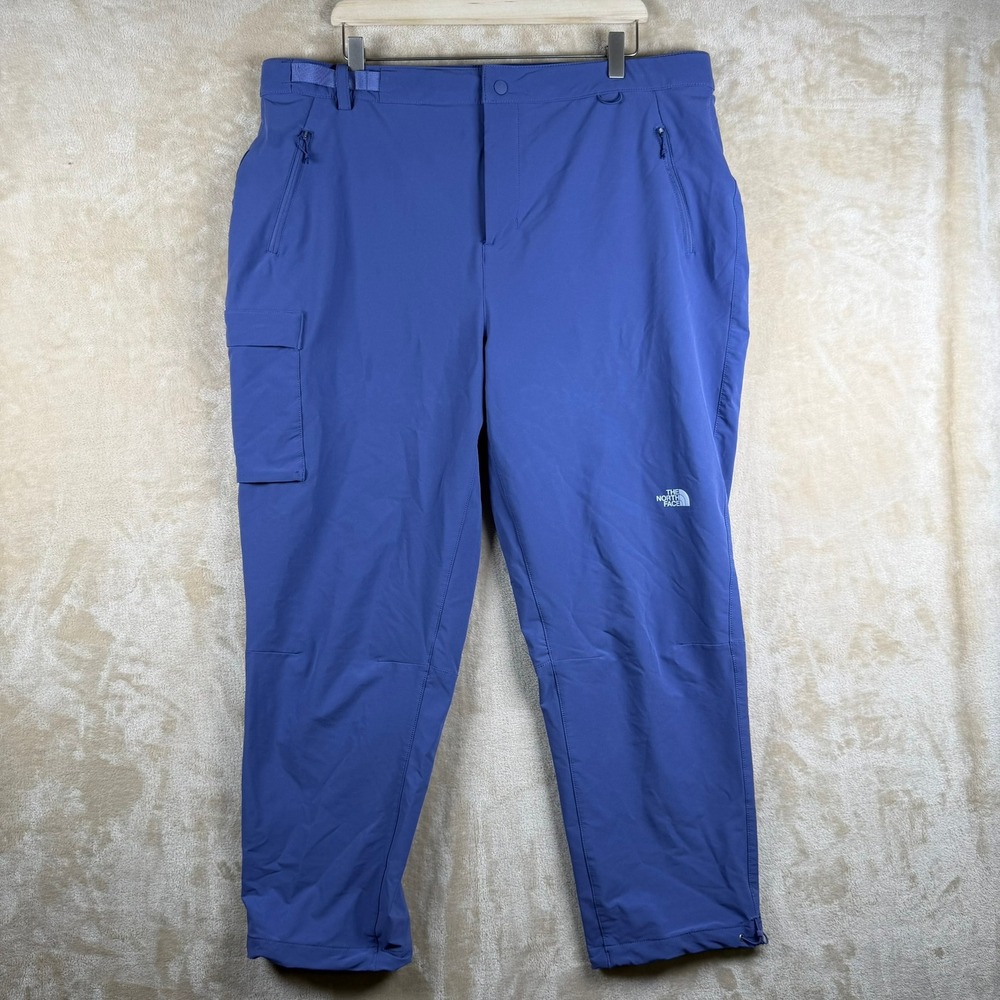 The North Face Women 20W FlashDry-XD Cargo Hiking Pants Blue UPF 40+ Utility